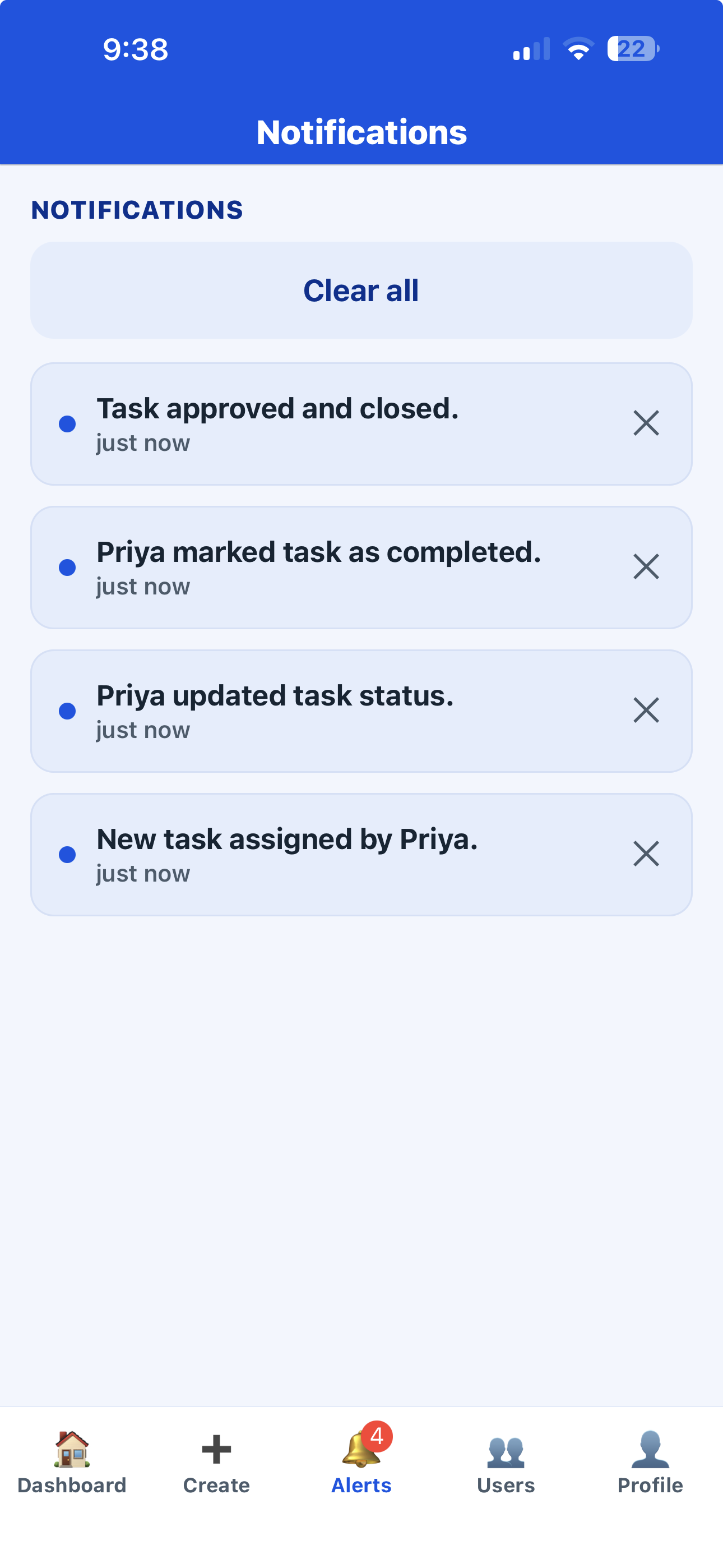 Notifications