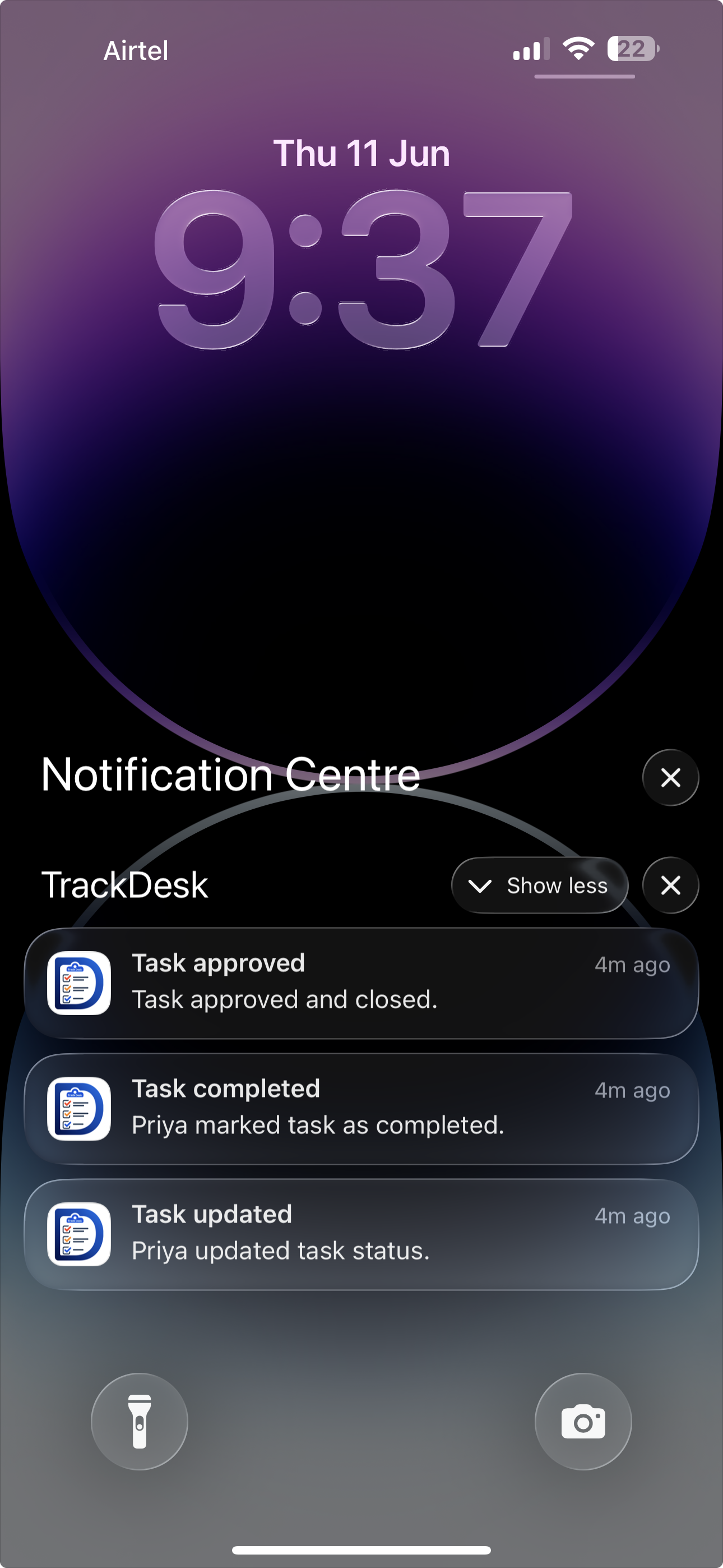 Instant alerts
